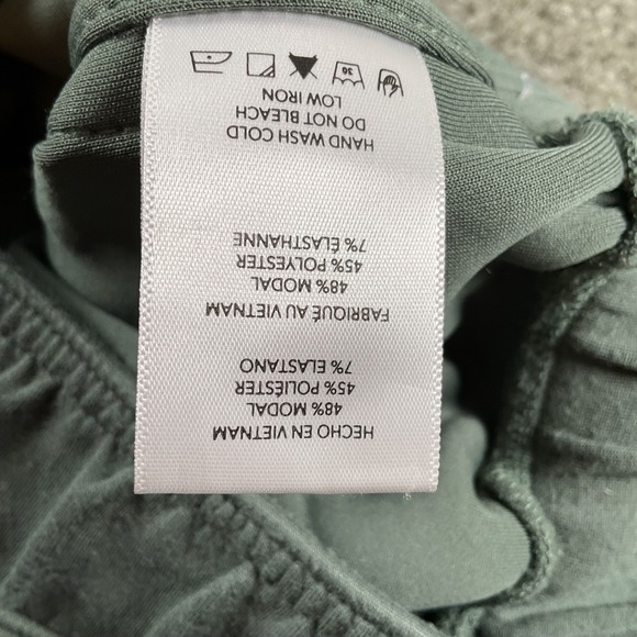 Women's sage green Track/lounge Pants - Picture 4 of 7